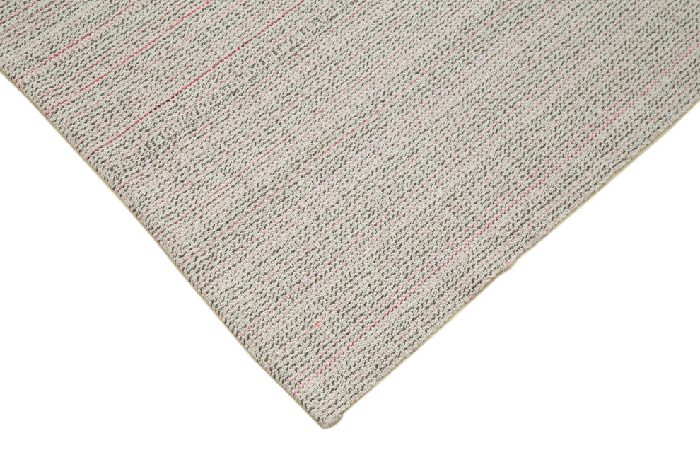Rug N Carpet - Handmade Turkish 5' 11'' x 8' 10'' Modern Design Wool Kilim Rug
