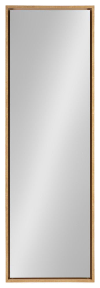Evans Free Standing Floor Mirror with Easel, Natural 18x58