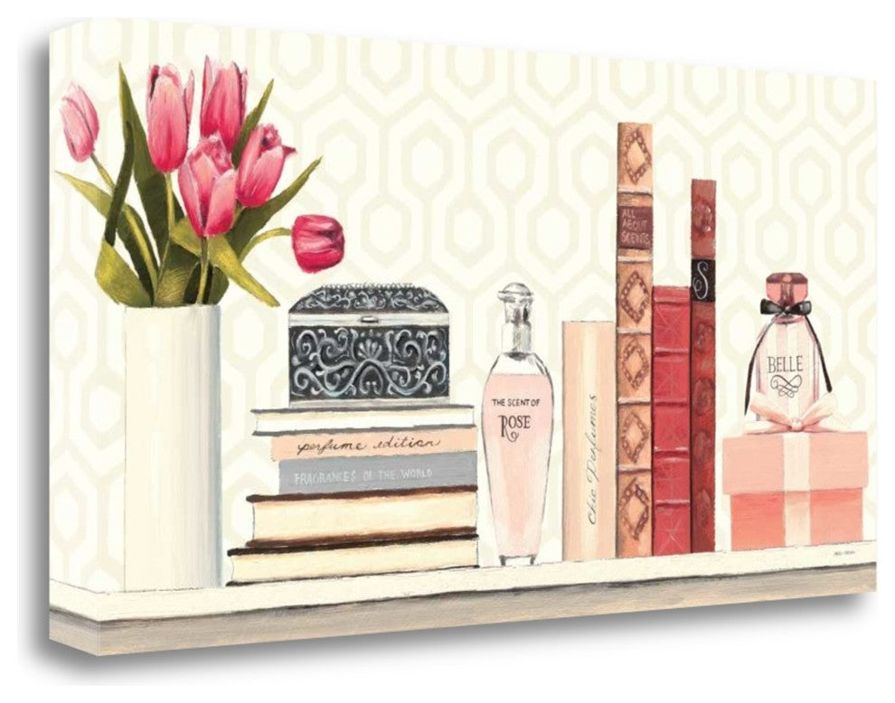 "Parfum Chic I" By Marco Fabiano, Giclee Print on Gallery Wrap Canvas