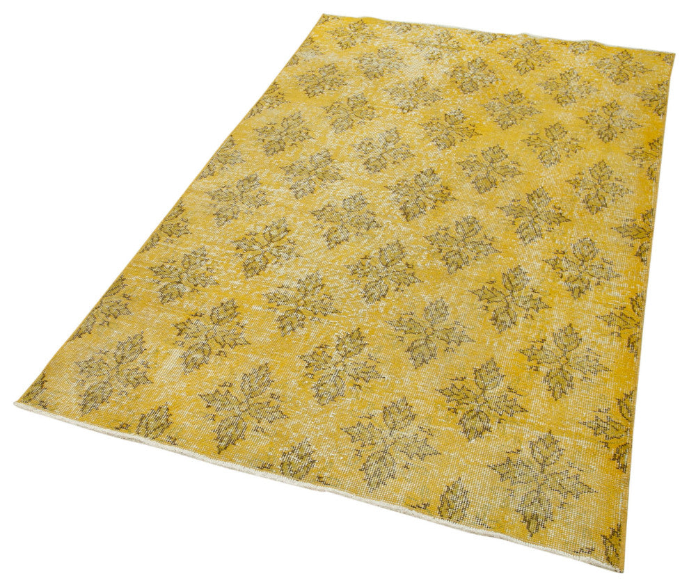Rug N Carpet - Handmade Anatolian 3' 9" x 6' 4" Rustic Small Area Rug