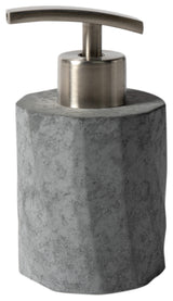 ALFI brand ABCO1019 5 Piece Solid Concrete Gray Matte Bathroom Accessory Set