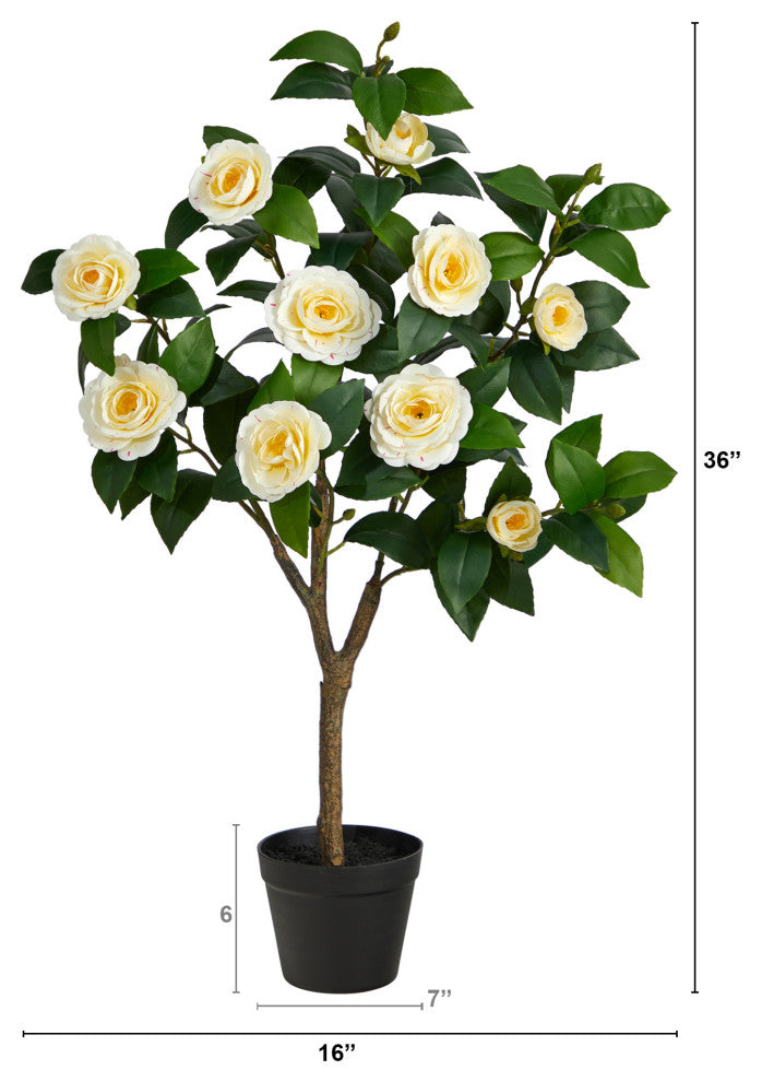 3' Camellia Artificial Tree