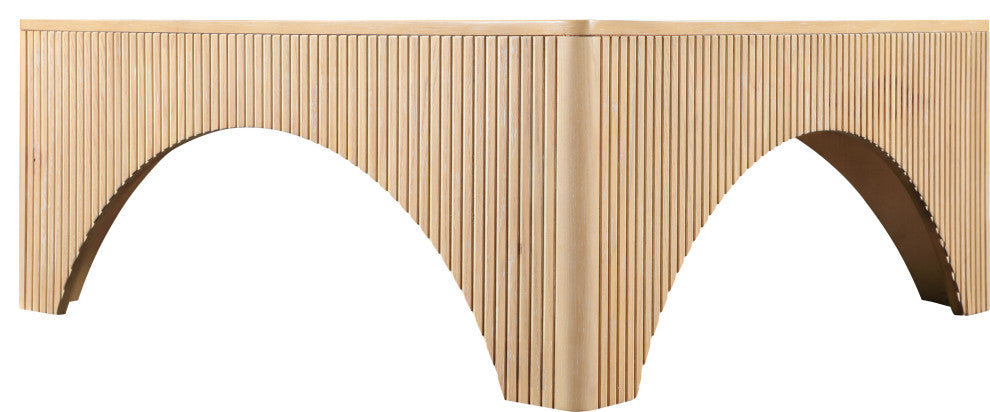 Eloise Oak Veneer Coffee Table, Natural, Wood