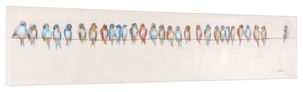 Yosemite Home Decor Birds on a Wire IV Decorative Art