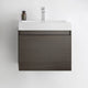 Fresca FCB8006GO-I Nano 24" Gray Oak Bathroom Cabinet With Integrated Sink