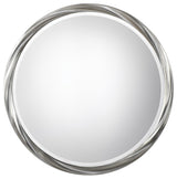 Uttermost Orion Silver Round Mirror