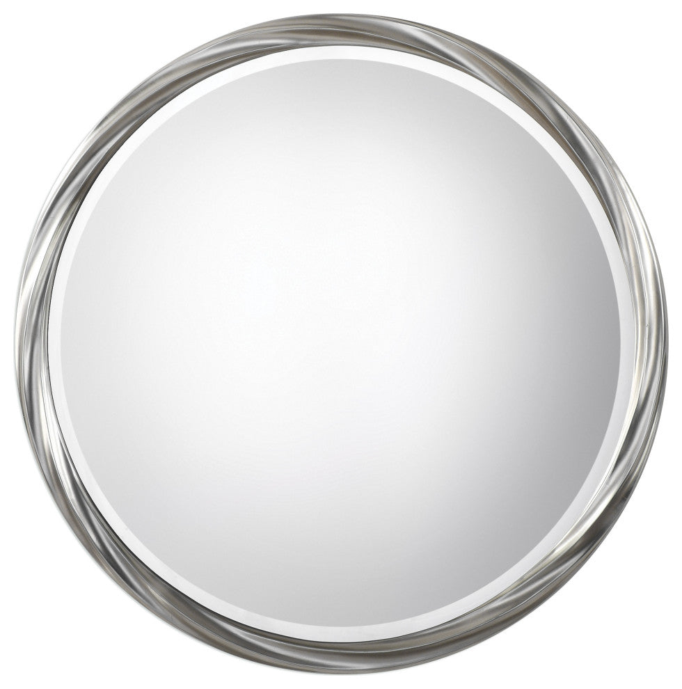 Uttermost Orion Silver Round Mirror