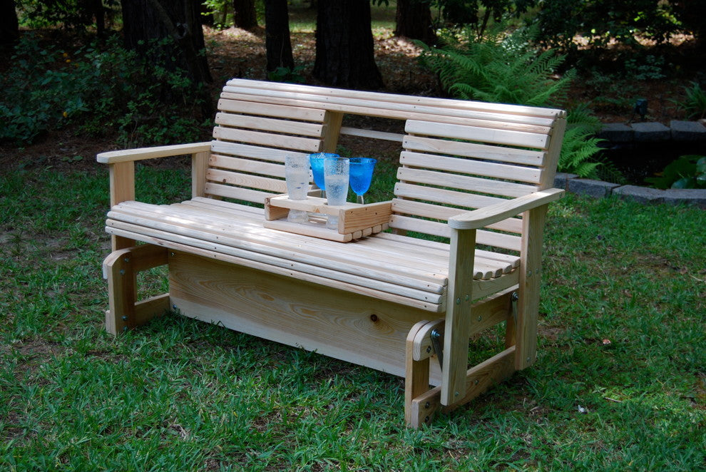 5' Cypress Flip Cup Holder Glider, Deep Ocean Blue