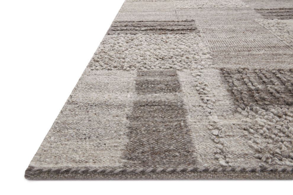 Loloi Manfred Charcoal / Dove 8'-6" x 11'-6" Area Rug