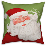 HoHoHo 16"x16" Throw Pillow Cover