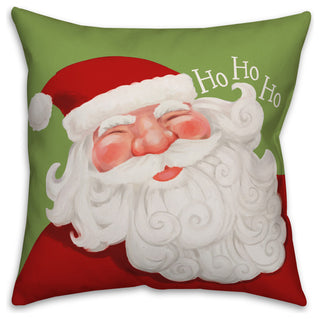 HoHoHo 16"x16" Throw Pillow Cover