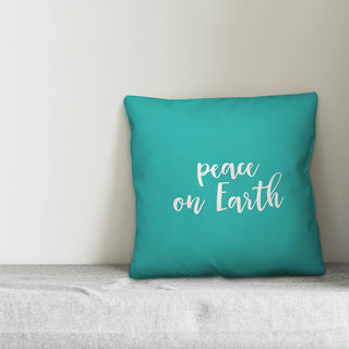 Better Not Pout, Light Green 18x18 Throw Pillow Cover