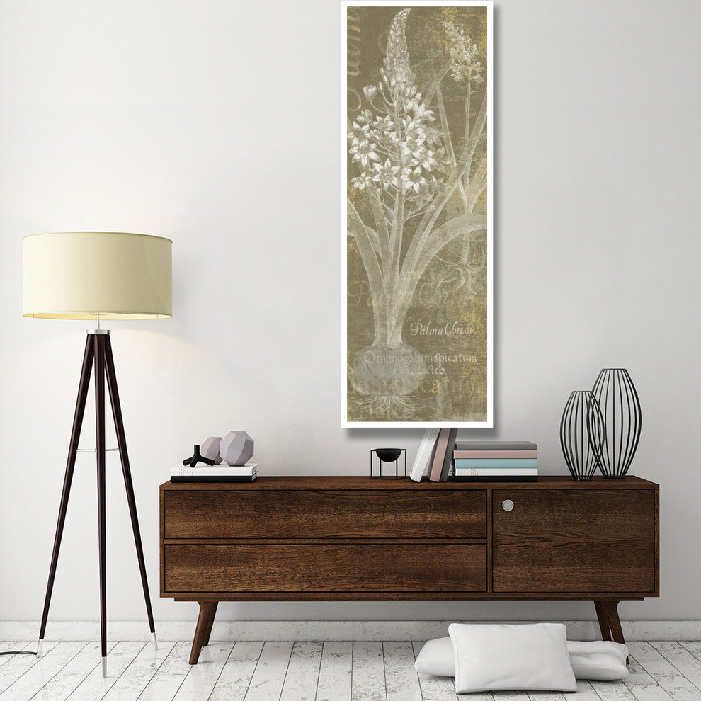 "Flower Lines II" Digital Paper Print by Sue Schlabach, 26"x74"