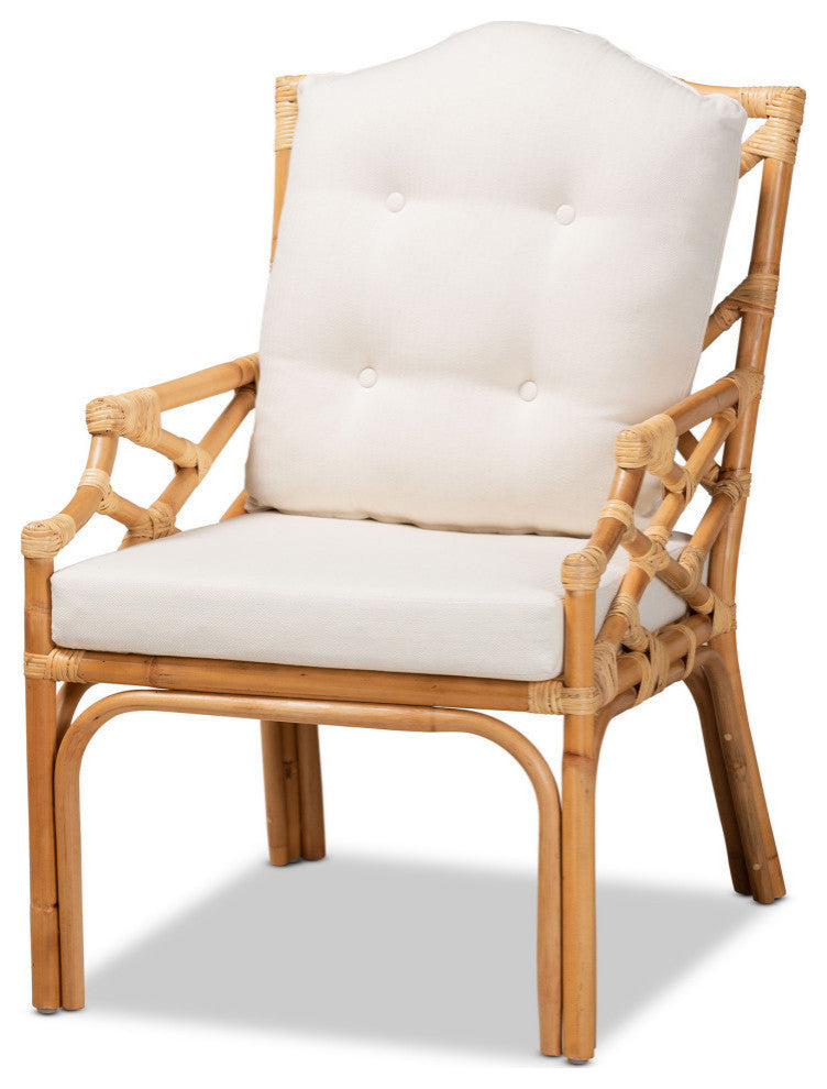 Aiszh California Coastal Rattan Arm Chair