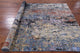 5' 10" X 8' 11" Modern Wool and Silk Hand-Knotted Rug Q7184