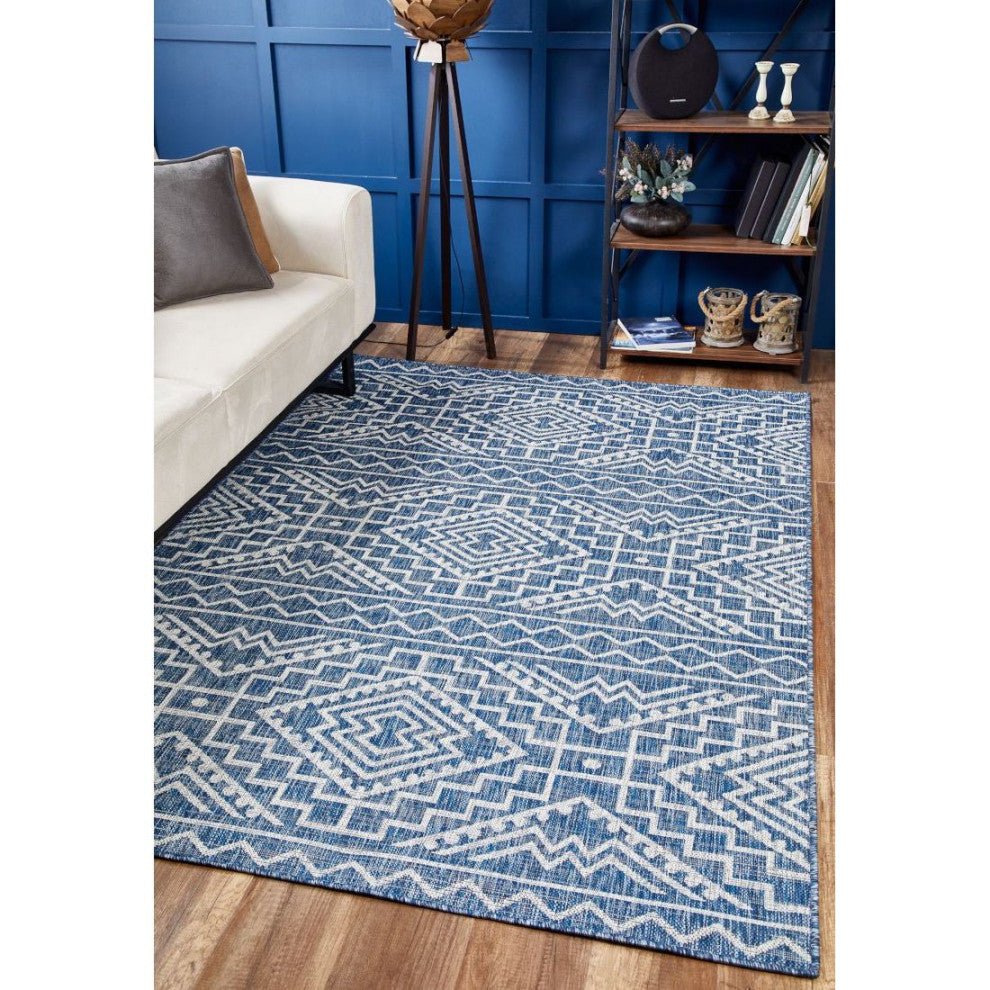 KAS Provo 5778 Blue Quinn Area Rug, 7'10"x10'10"