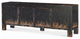 Shiyan 4 Door Chest - Ebony Finish