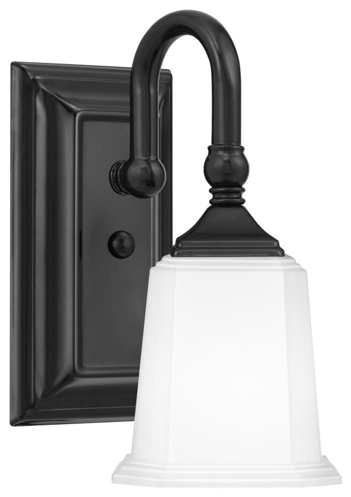 Quoizel NL8601 Nicholas 1 Light 10" Tall Bathroom Sconce - Brushed Nickel