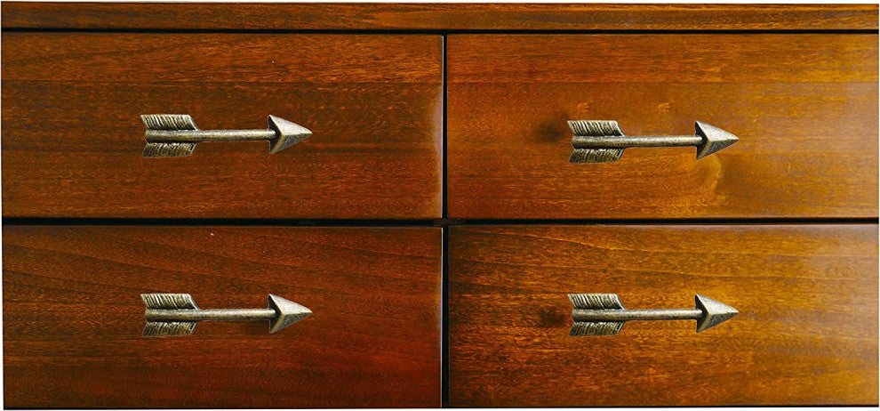 Double Hole Arrow Drawer Pull, Unique Artistical Design Furniture