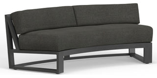 Redondo Modern Design In Spectrum Carbon Curved Outdoor Sofa