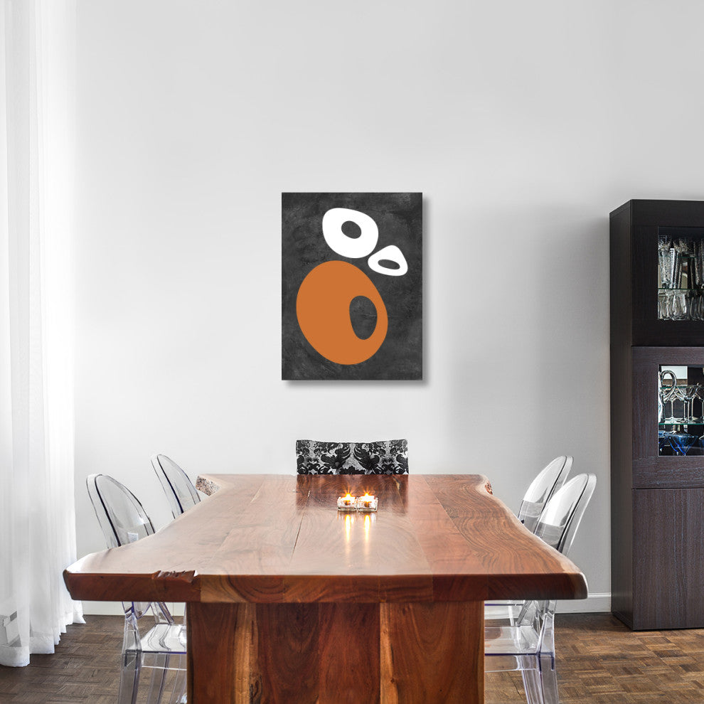 "Abstract Oval Shapes 1" Fine Art Print