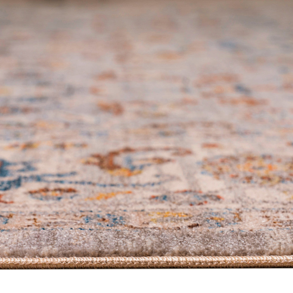 Arcadia Nuulyn Runner, Gray, 2'7" x 10', Oriental