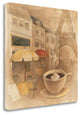 "Cafe De Paris II" By Albena Hristova, Giclee Print on Gallery Wrap Canvas