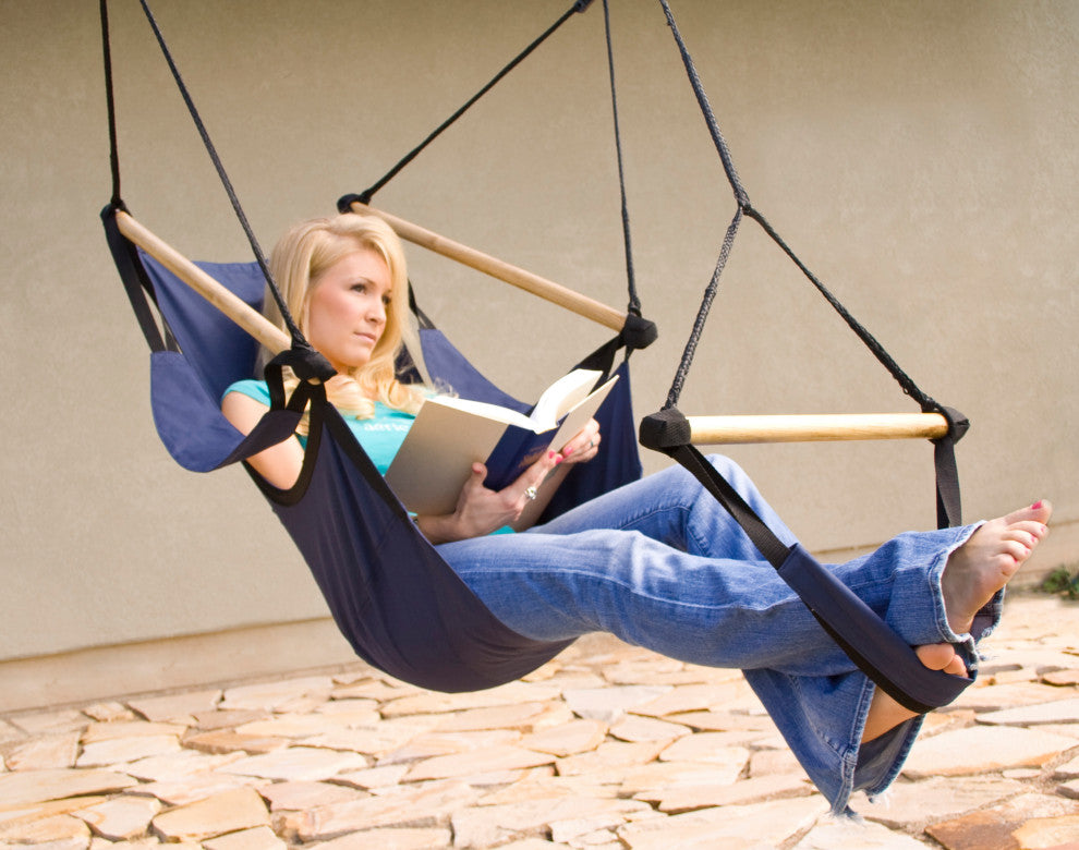 Hammaka Hammocks Cradle Hanging Air Chair, Midnight Blue