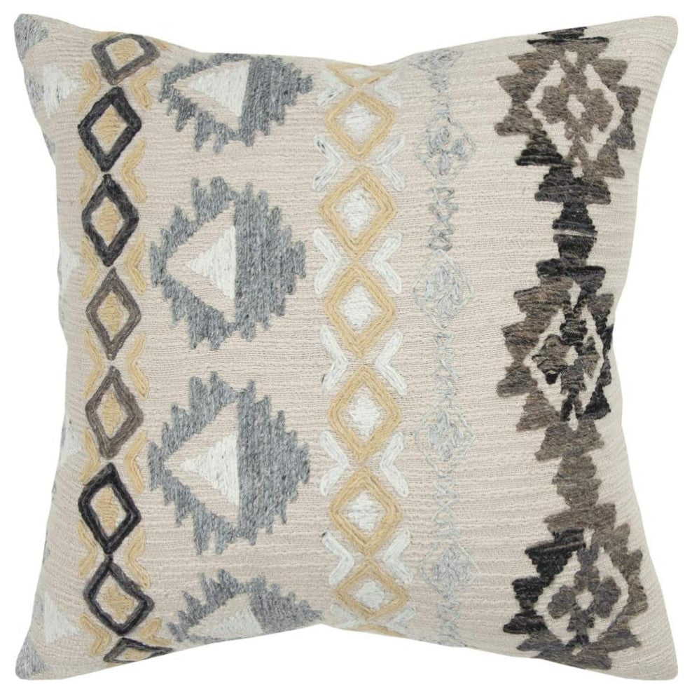 Rizzy Home 20"x20" Pillow