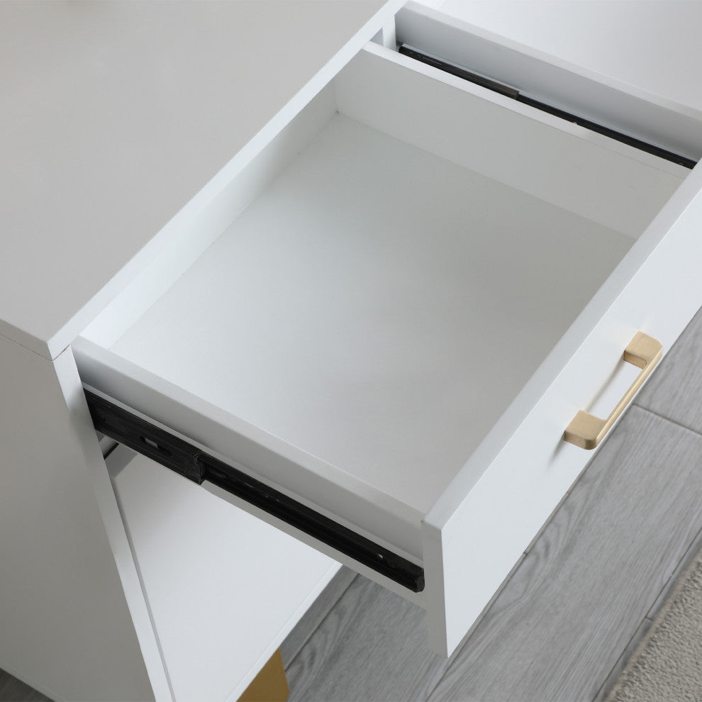 Tyrion High Gloss Lacquer Sideboard, White