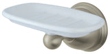 Kingston Brass Wall-Mount Soap Dish Holder, Brushed Nickel