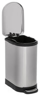 Heim Concept Step Trash Can With Slow Down Close, 2.6-Gallon, Stainless Steel