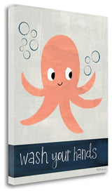 "Wash Your Hands" By Katie Doucette, Giclee Print on Gallery Wrap Canvas