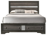 ACME Naima Bed With Storage, Eastern King