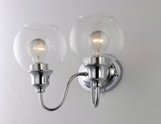 Maxim 1112 Ballord 2 Light 14"W Bathroom Vanity Light - Polished Chrome