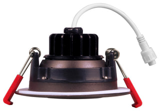 3" LED Gimbal Recessed Downlight, Oil-Rubbed Bronze, 3000k