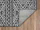 Provo Quinn Indoor/Outdoor Coastal Area Rug, Black, 7'10 Round