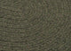 Colonial Mills Bristol WL55 Olive Traditional Area Rug, Oval 2'x12'
