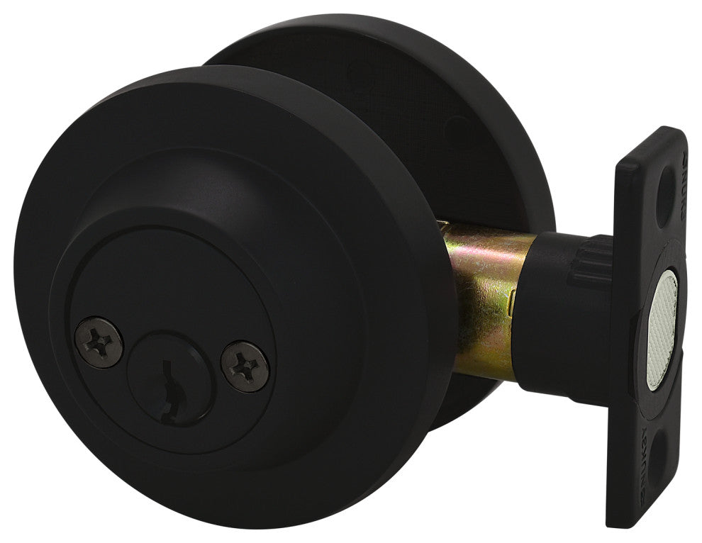 Nuk3y Thor Deadbolt, Matte Black, Double Cylinder