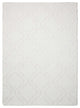 Kathy Ireland Light and Airy White Shag Area Rug By Nourison, 5'x7'