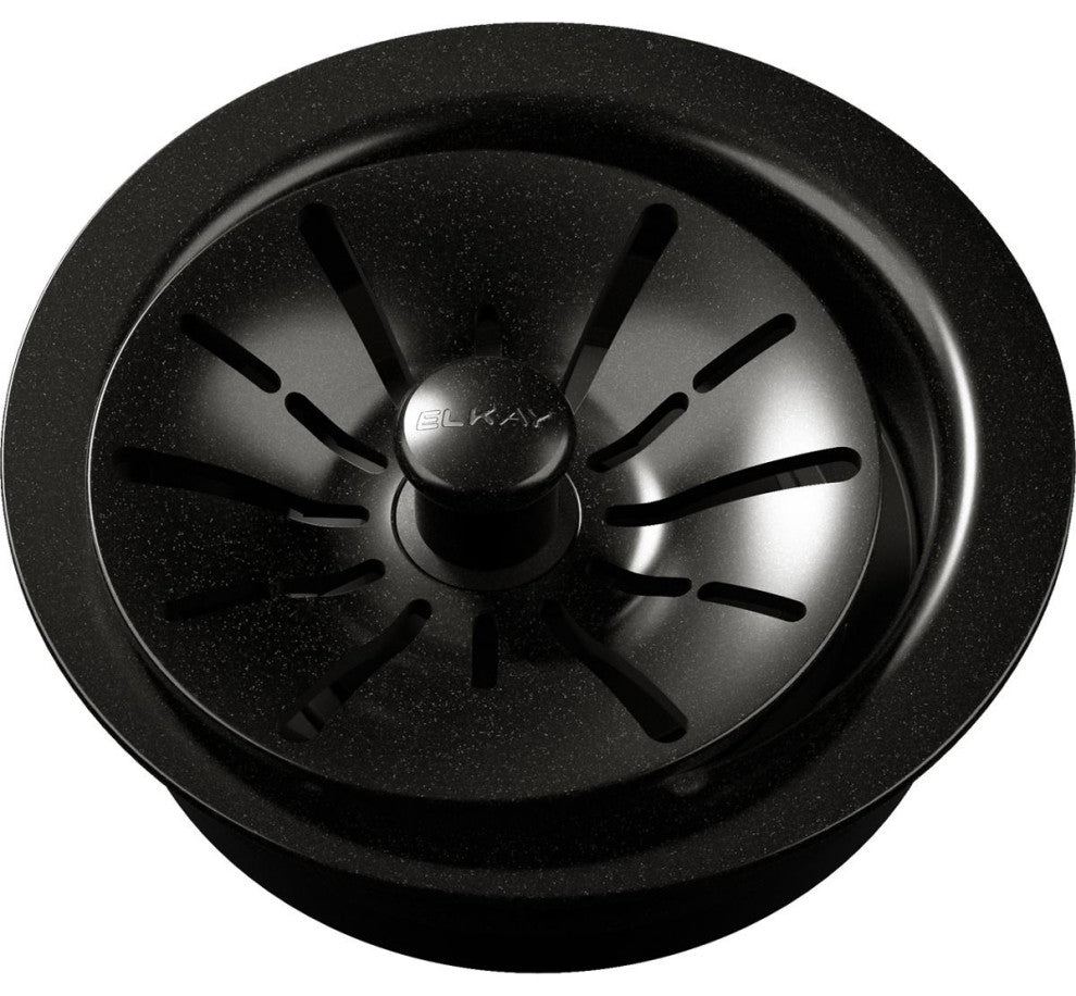 LKPDQD1CA Elkay Quartz Perfect Drain 3-1/2" Polymer Disposer Flange, Caviar