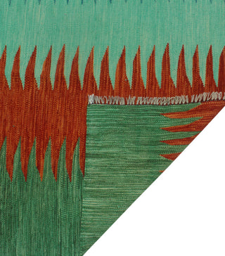 Winchester Kilim Jayne Green Rug