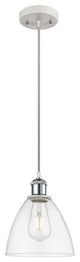 Innovations 516-1P-WPC-GBD-752 1-Light Mini Pendant, White, Polished Chrome