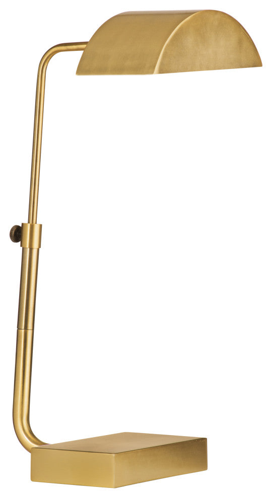Golden Desk Lamp - Brass