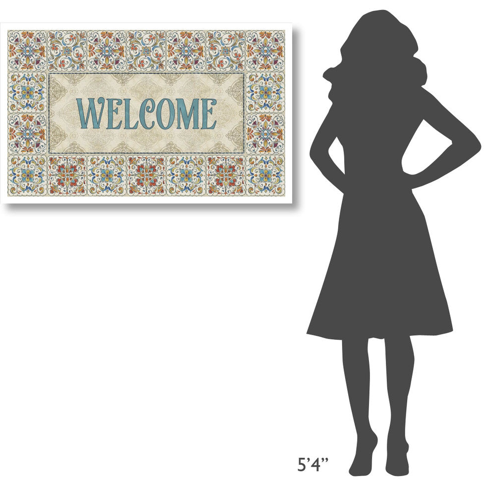 "Mediterranean Flair XVII" Digital Paper Print by Daphne Brissonnet, 42"x26"