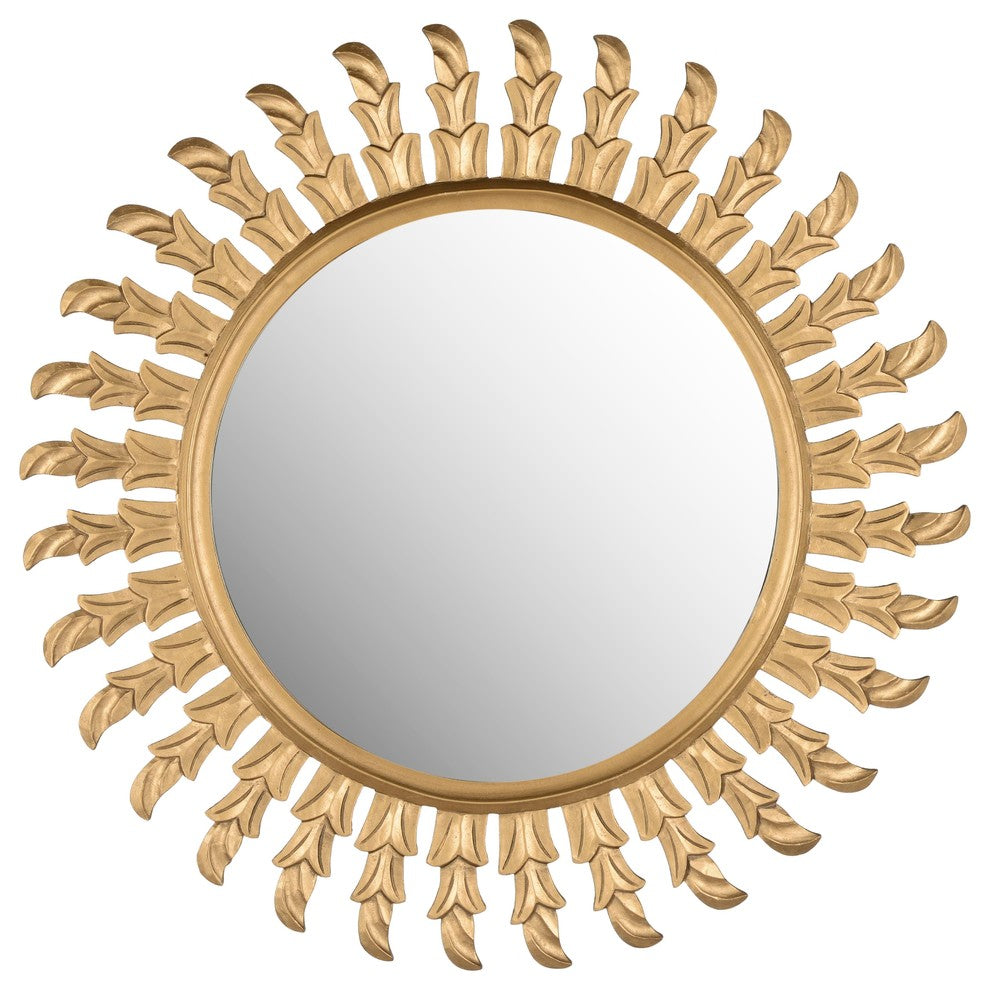 Safavieh Inca Sun Mirror, Gold