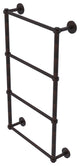Prestige Skyline 4 Tier 24" Ladder Towel Bar, Groovy Detail, Venetian Bronze