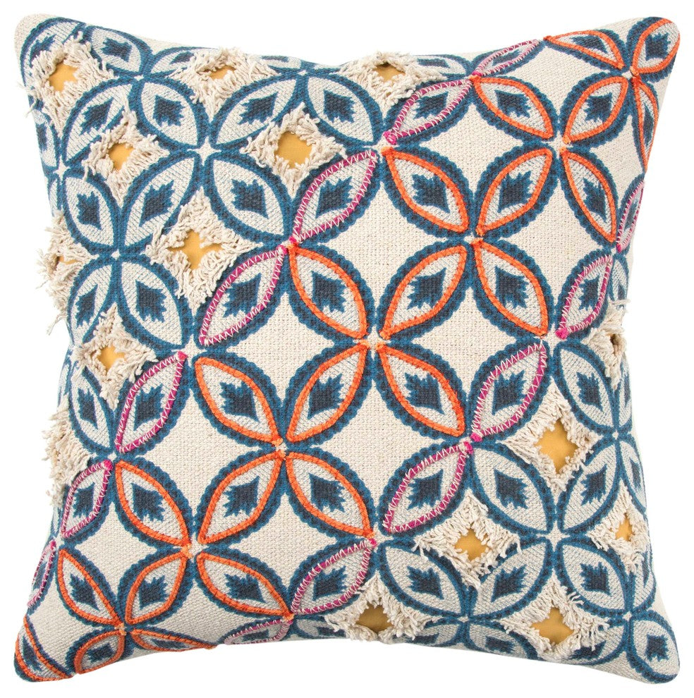 Rizzy Home 20"x20" Pillow