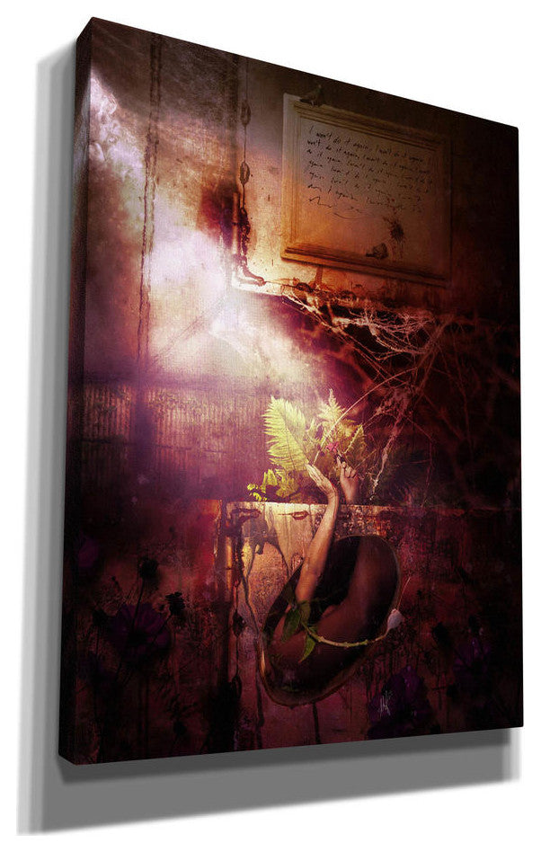 Cortesi Home "Flowers" by Mario Sanchez Nevado, Giclee Canvas Wall Art, 12"x16"