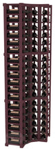 4 Column Wine Cellar Corner Kit, Pine, Burgundy Stain